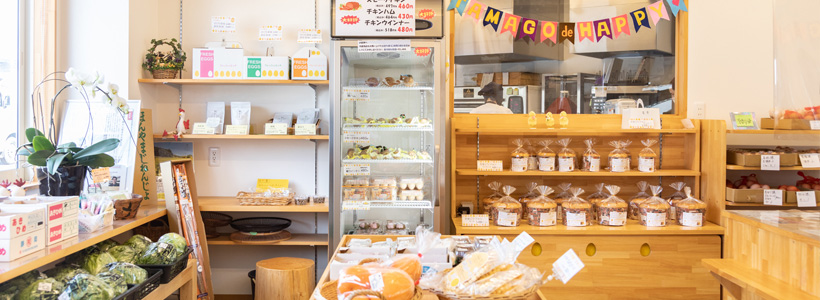 清水養鶏場直営店たまごでしあわせ店内の画像